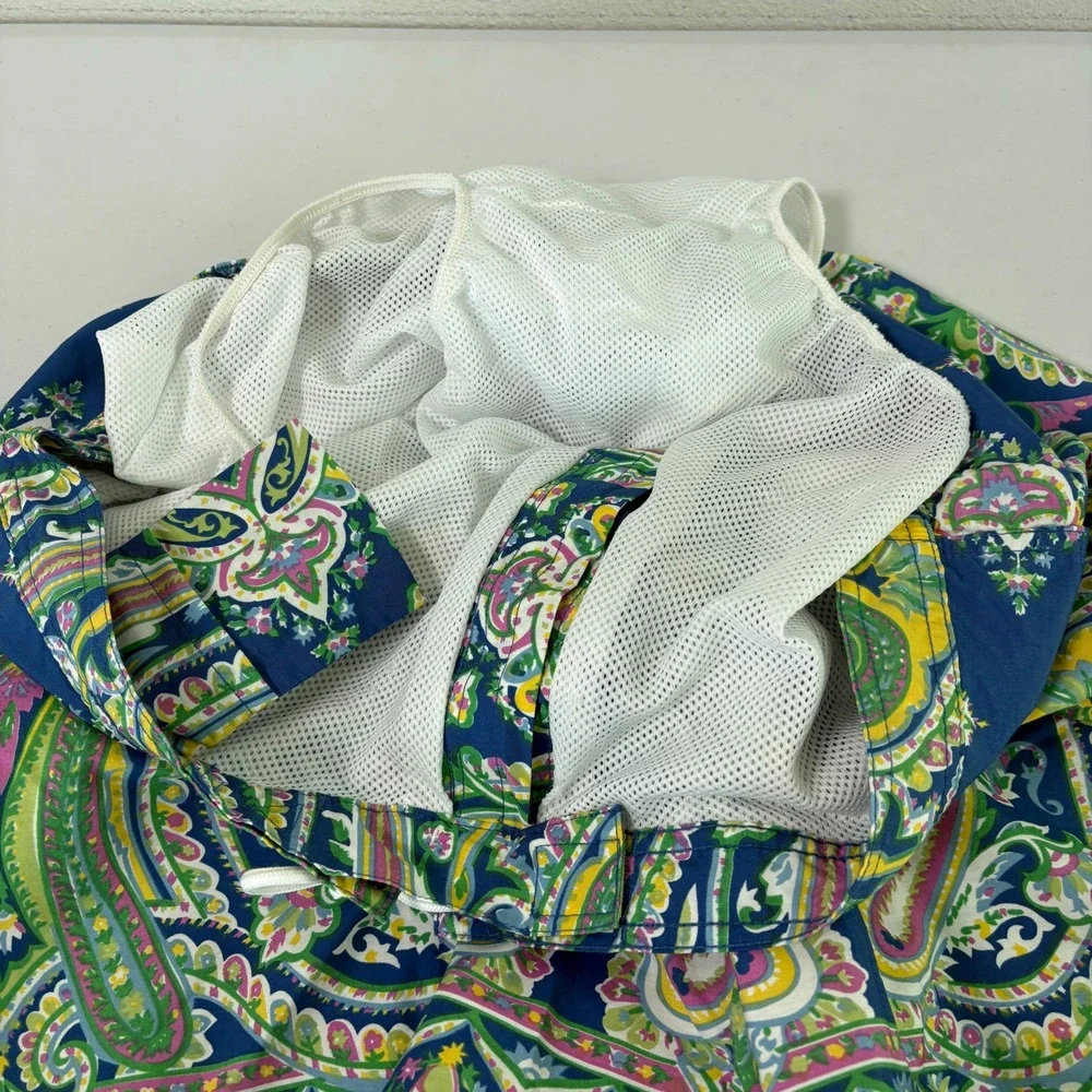 Polo Ralph Lauren Swim Trunks Mens XXL Blue Green Pink Paisley Board Shorts